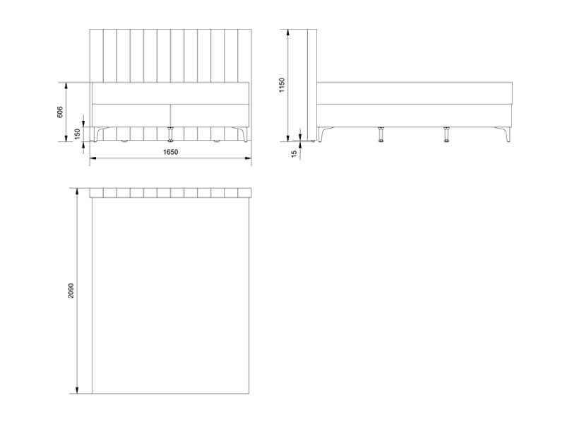 Француски лежај ДУЕ ЛАИН 