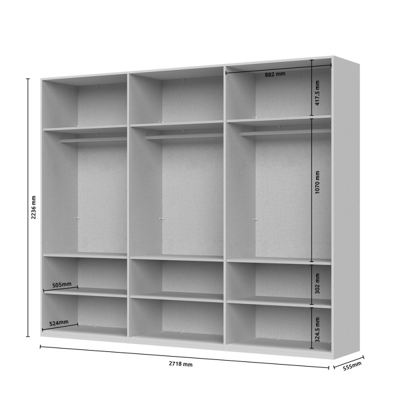 Плакар ОПЕРА П6-2АЛ/ОП 