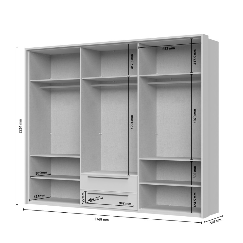 Плакар ОПЕРА П62-2ОГ/ОП 