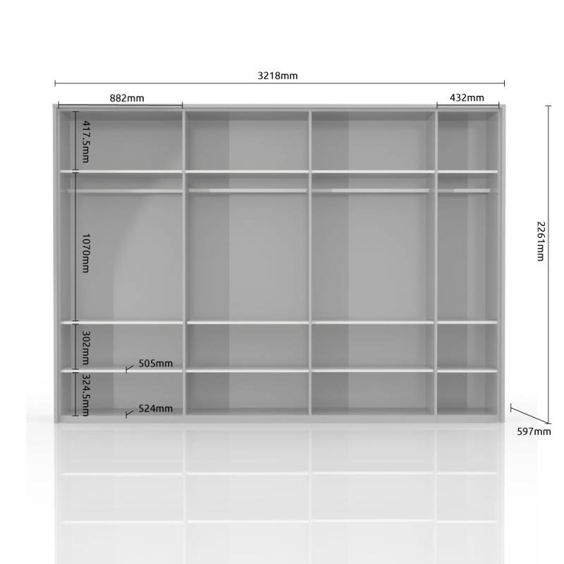 Плакар ПИЈАНО П7А/ПН Јела 