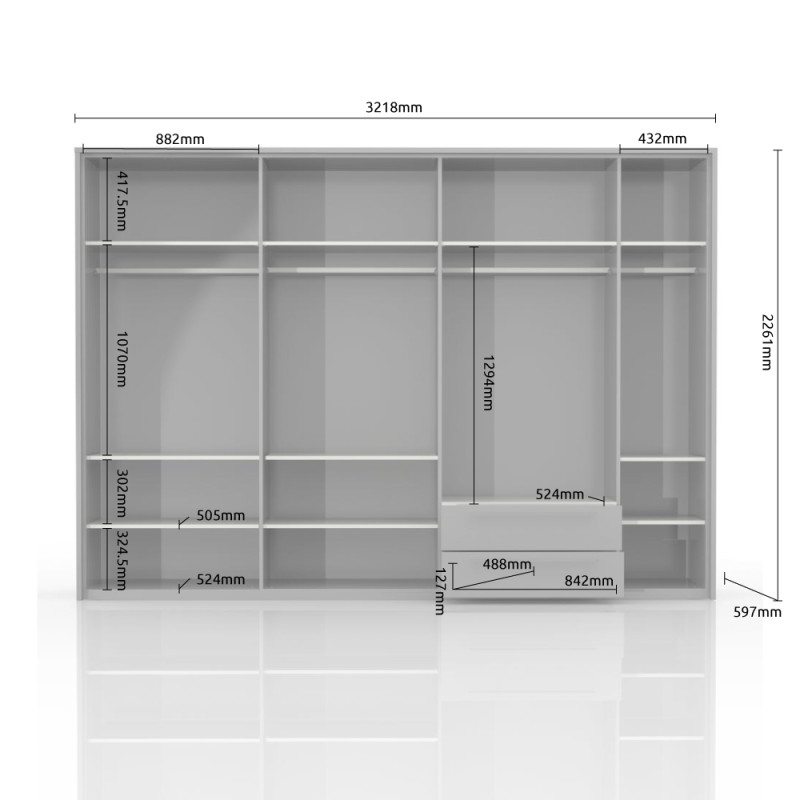 Плакар ПИЈАНО П72А/ПН Јела 