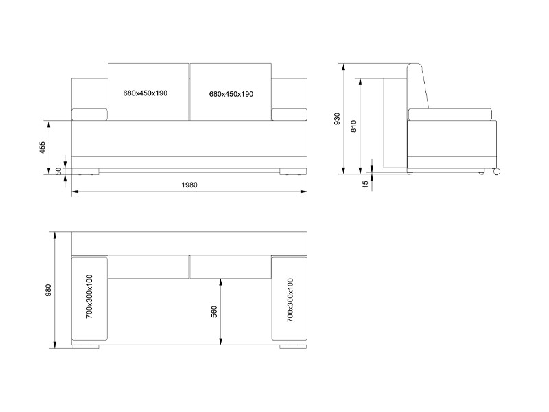 Лежај КРОН штоф Соро 21 беж/штоф Соро 24 Браон 