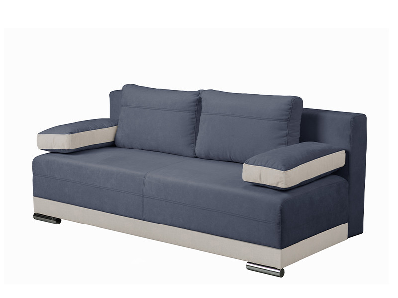 Лежај КРОН штоф Соро 97 Темно сива/штоф Соро 83 Светло сива 