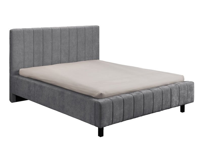 Француски лежај ЏОЈ Штоф Вајб 95 Сива 