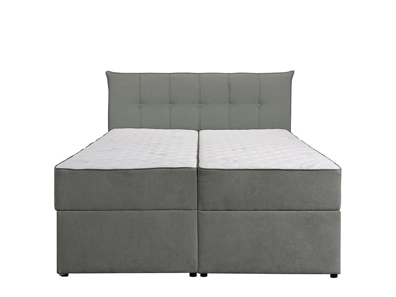 Француски лежај ЛОРЕНЦО Штоф Винд 89 Темно Сива 