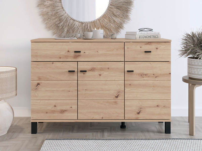 Комода АЛМОНД 115 3К2Ф3В 