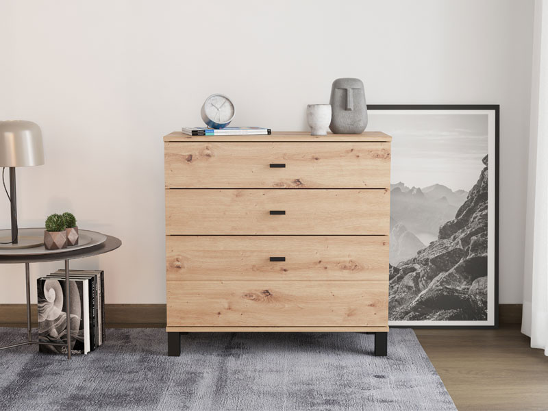 Комода АЛМОНД 77 3Ф 