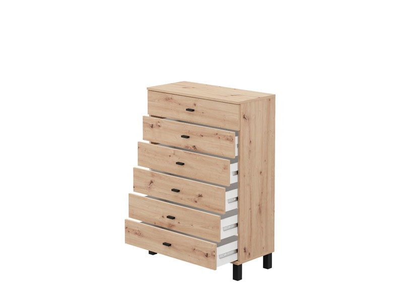 Комода АЛМОНД 77 6Ф 