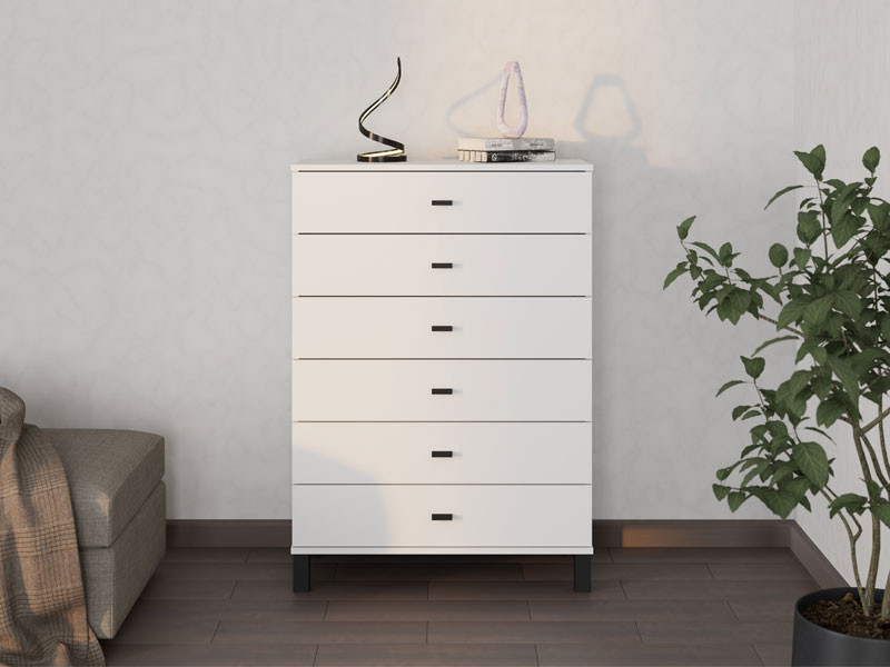 Комода АЛМОНД 77 6Ф 