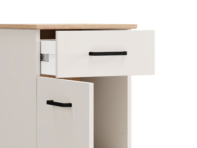 Ноќно ормарче ЛАМБЕТ НО1Ф1В Кашмир мат 