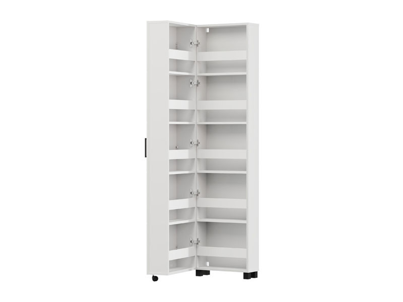 Ормар за чевли ИСЛЕЈ 46 1К х185 Опак бела 