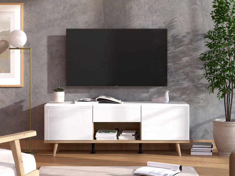 Тв полица КАМПЛИ ТВ 154 2К1Ф 