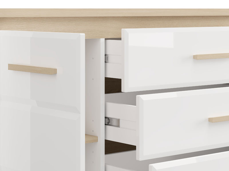 Комода АБЕРДИН 135 2К4Ф1В 