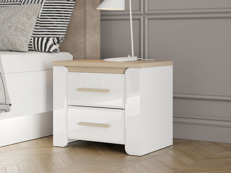 Ноќно ормарче АБЕРДИН НО2Ф 