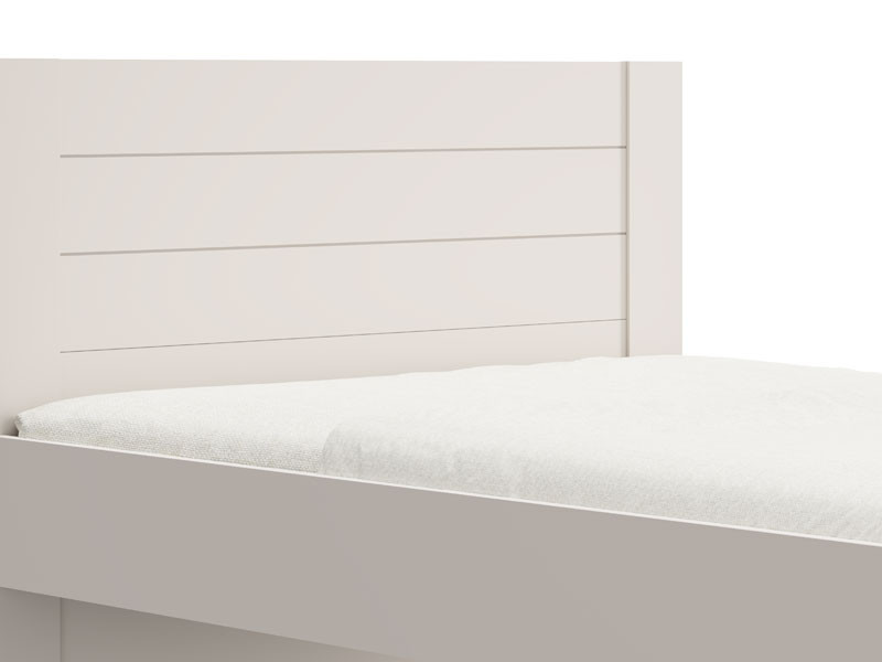 Брачен кревет САЛАМИС 160 Опак бела 