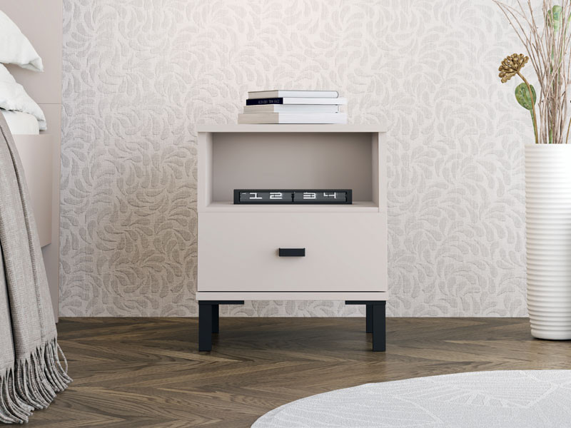 Ноќно ормарче САЛАМИС НО1Ф Кашмир 