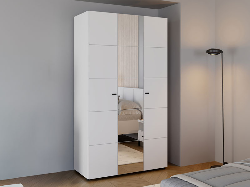 Ормар САЛАМИС 3К1О Опак бела 