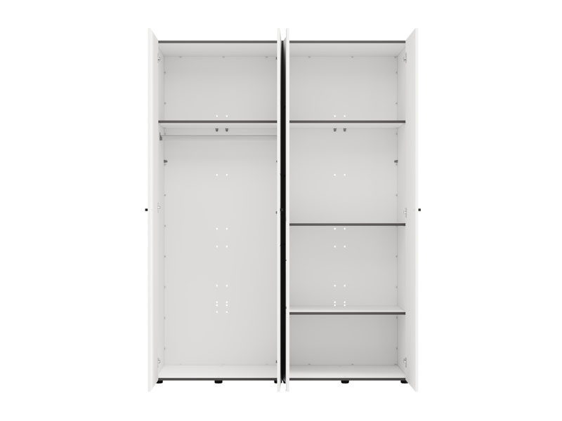 Ормар САЛАМИС 4К1О Опак бела 