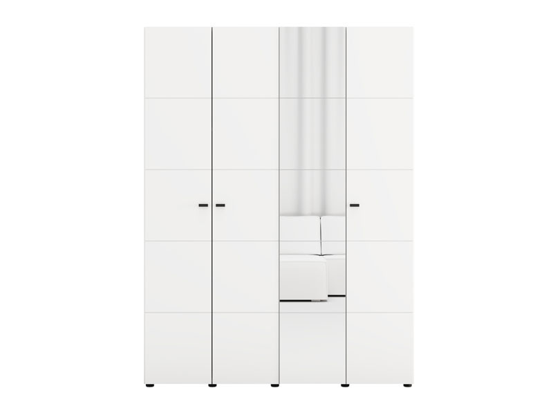 Ормар САЛАМИС 4К1О Опак бела 