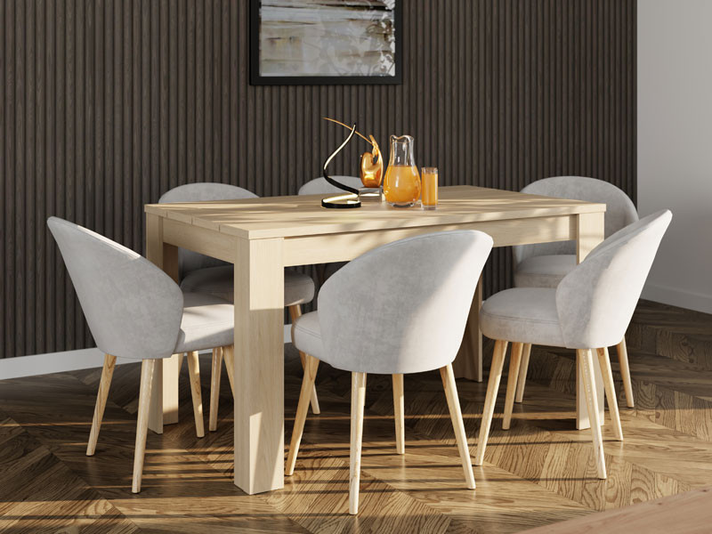 Трпезариска маса СПОЛЕТО 135х80 