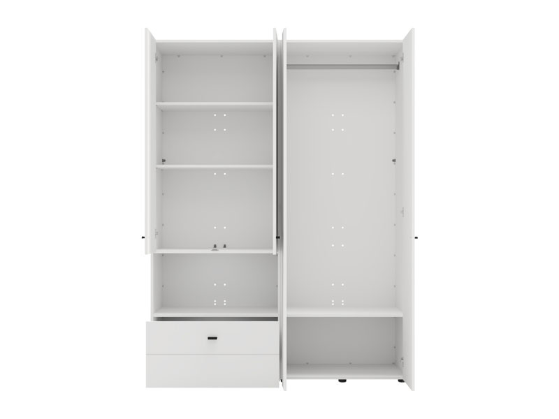 Ормар КАМПСИ 4К1Ф1О h207 Опак бела 