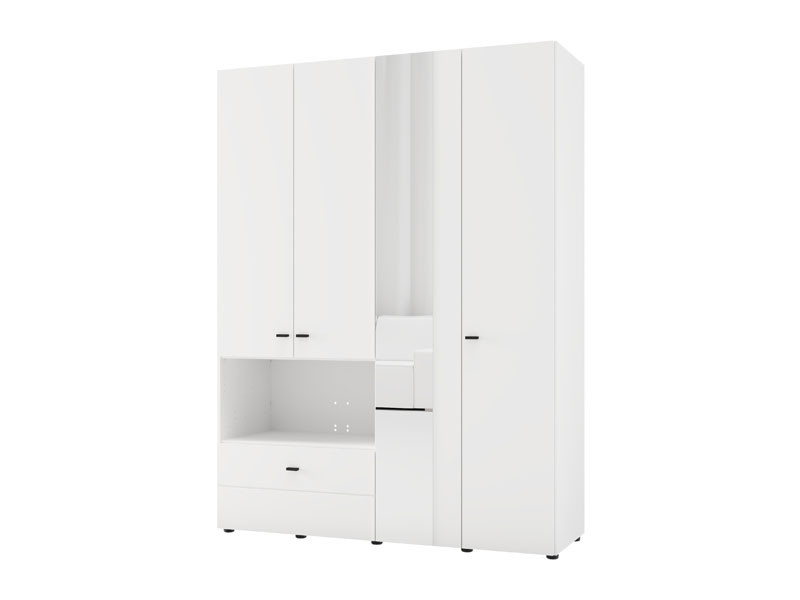 Ормар КАМПСИ 4К1Ф1О h207 Опак бела 