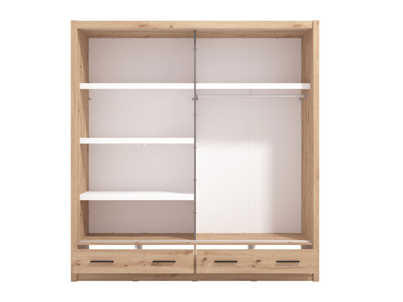 Гардеробер АЛБИ ПЛУС 205 2Ф ОГ Артисан храст 