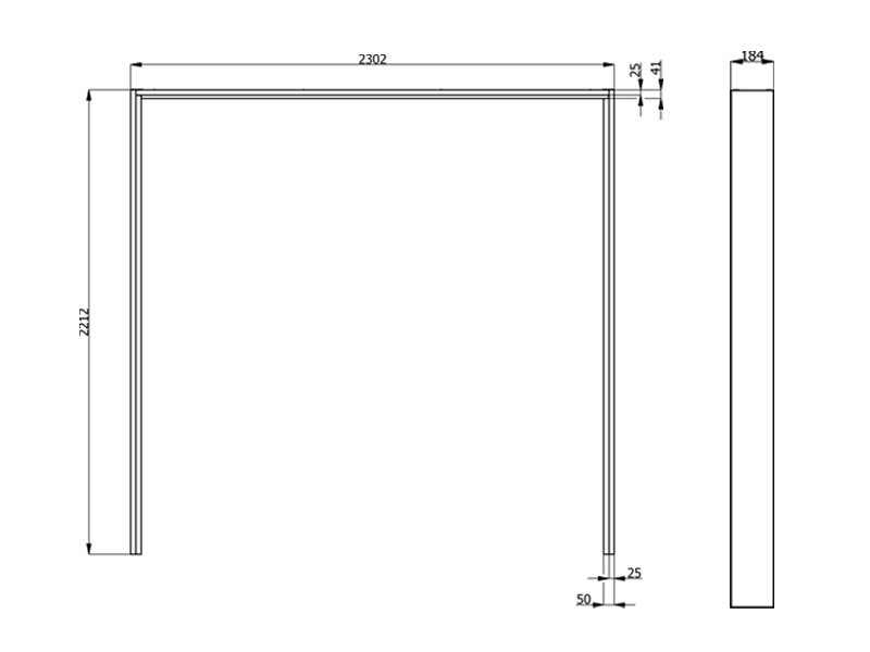 РАМ Фј за Гардеробер 200 х205 Кашмир 