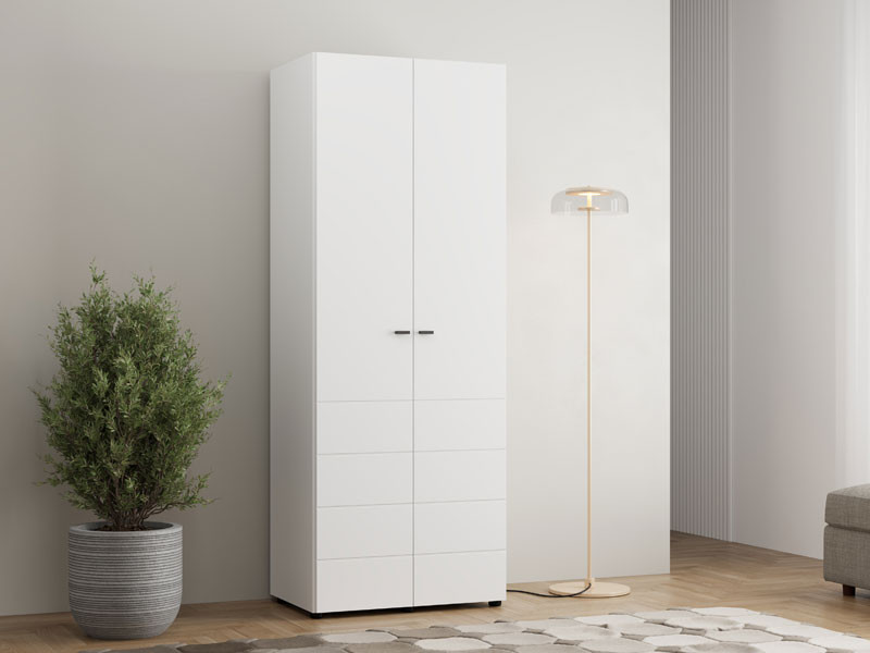 Ормар НЕВИС 2К х207 Опак бела 