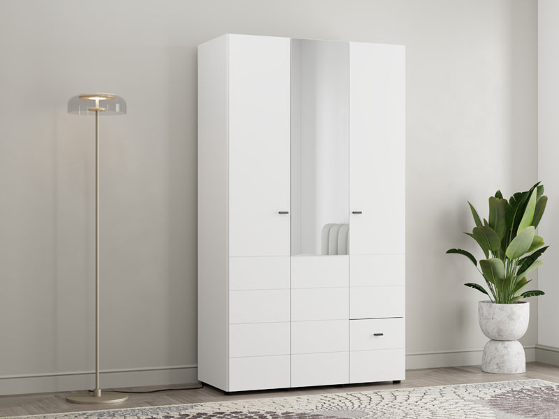 Ормар НЕВИС 3К1Ф1О х207 Опак бела 