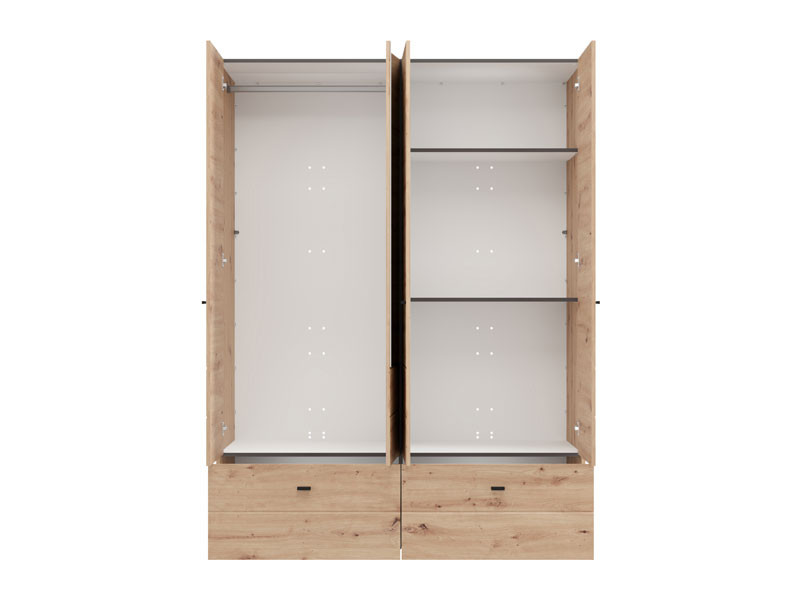 Ормар НЕВИС 4К2Ф1О х207 Артисан храст 