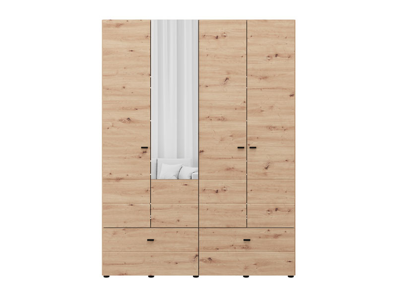 Ормар НЕВИС 4К2Ф1О х207 Артисан храст 