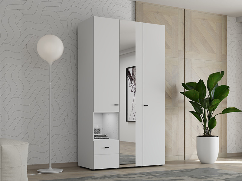 Ормар КАМПСИ 3К1Ф1О х207 Опак бела 