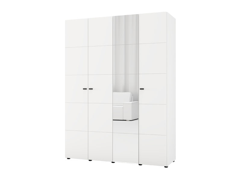 Ормар САЛАМИС 4К1О h207 ПК2-w751 Опак бела 