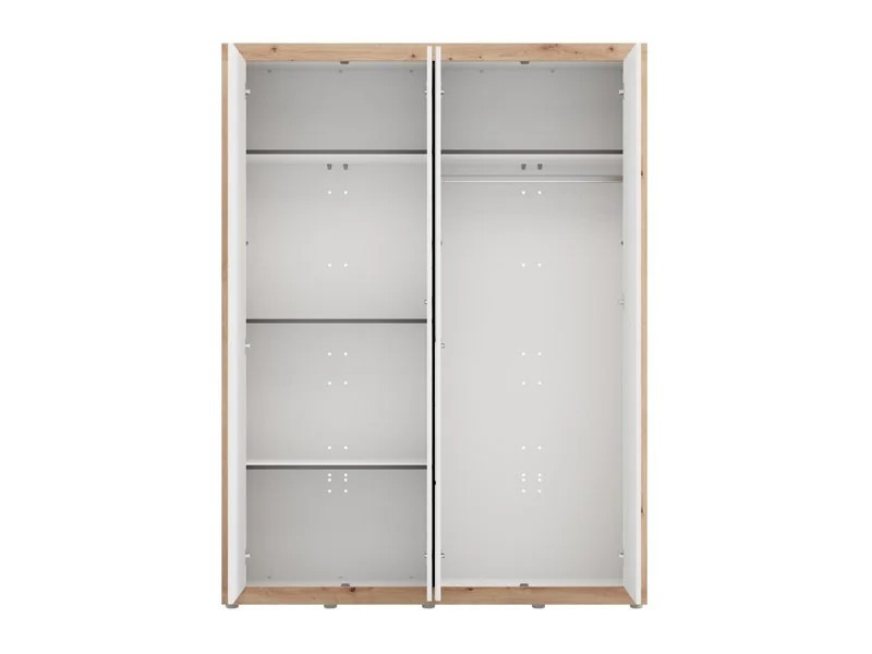 Ормар КАРТЕНА 4К1О h207 ПК2-w751 Артисан храст/Опак бела 