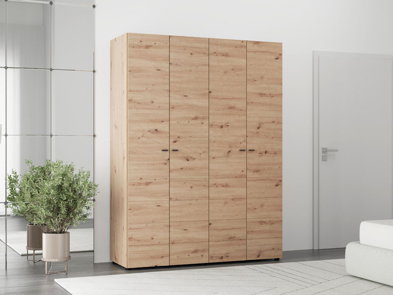 Ормар НЕВИС 4К h207 ПК2-w751 Артисан храст 