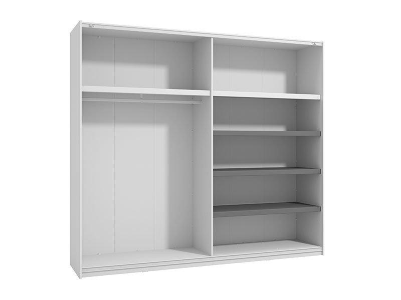 Гардеробер ГАРД 245 h217 Пг3-w245 Опак бела 