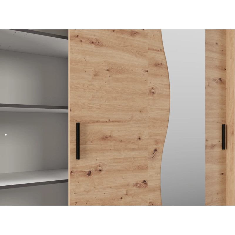 Гардеробер ВИСЕНТИН 200 ОГ ( со полици) Артисан храст 