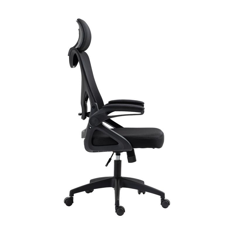 КАНЦЕЛАРИСКО СТОЛЧЕ W-21-9 ЦРНО СО МРЕЖА 63?61?128,5 cm 