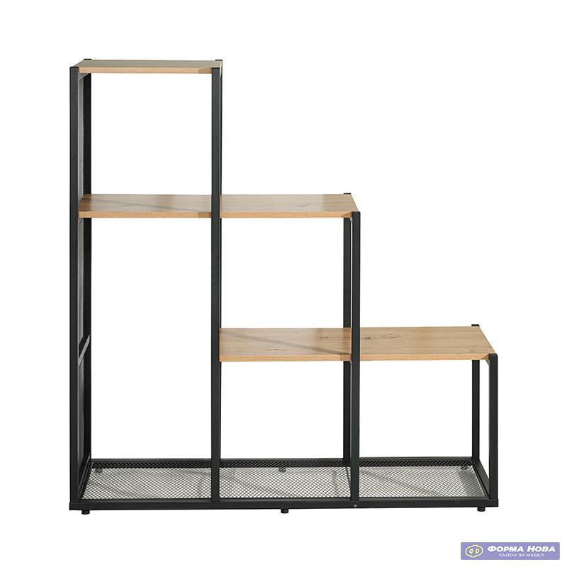 ПОЛИЦА FG 2276 МЕЛАМИН МЕТАЛНА КОНСТРУКЦИЈА 106x33x112cm 