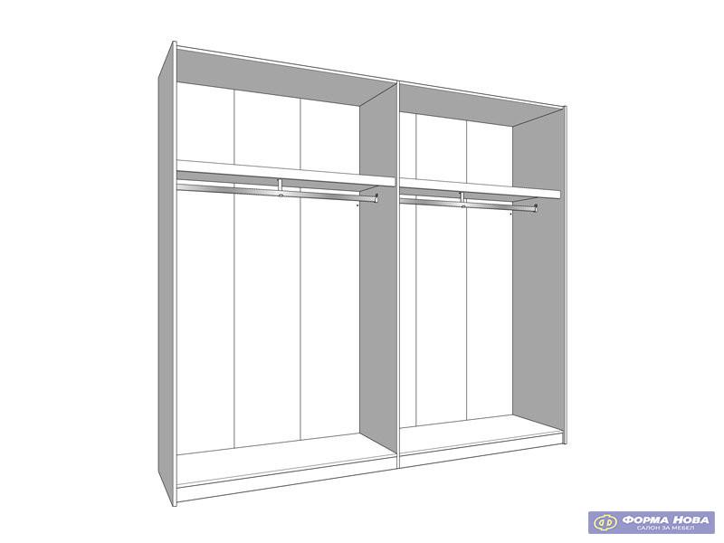 Гардеробер МАСИЛИА 245 