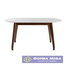Трпезариска маса БРУТУС 160 ХЛ Амаро/ногарки Амаро Мит. 