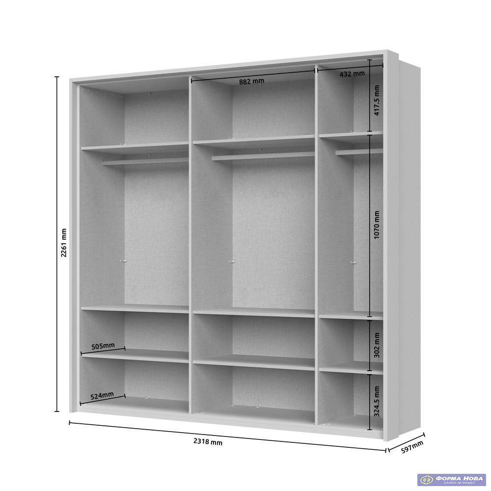 Плакар ОПЕРА П5А-2ОГ/ОП 