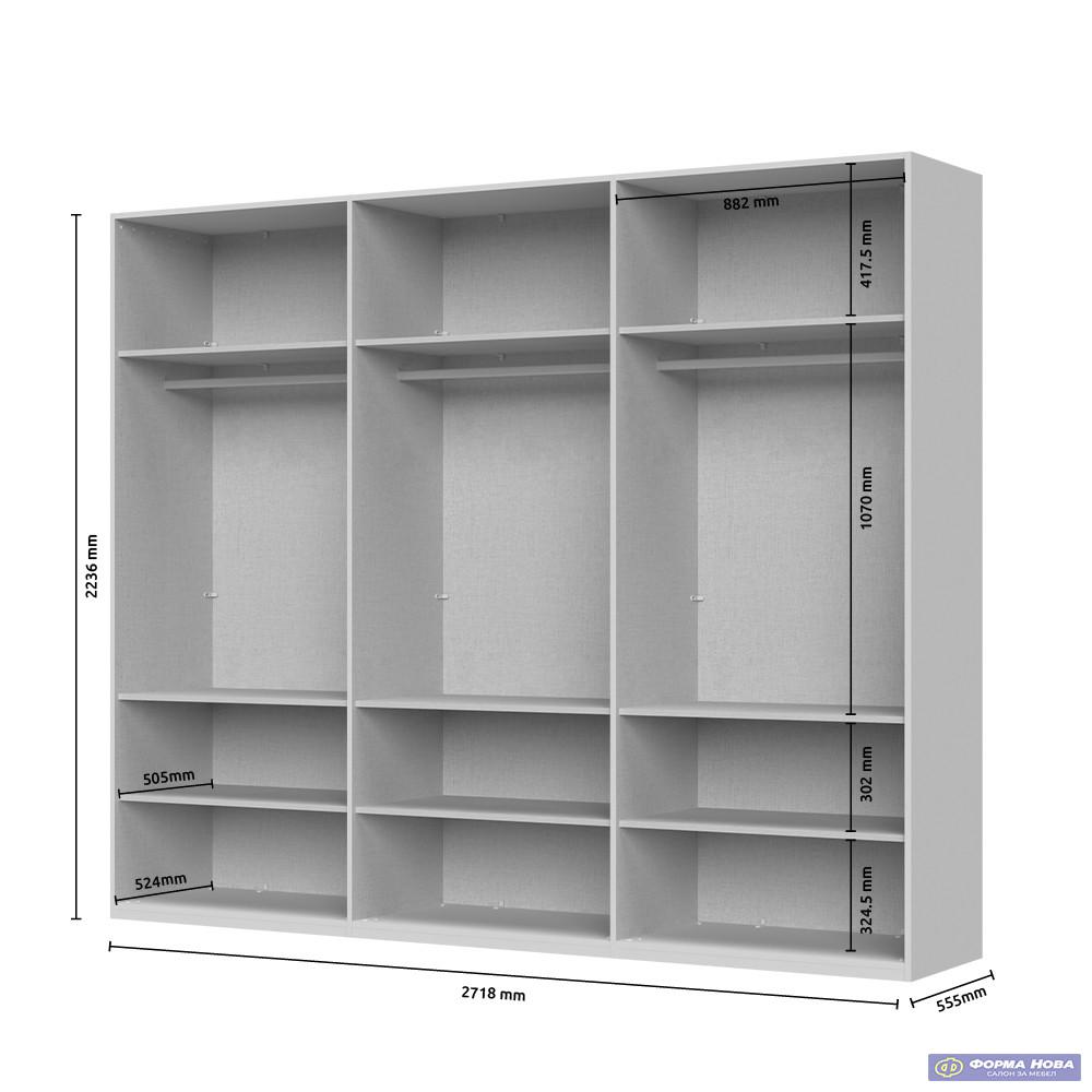 Плакар ОПЕРА П6-2АЛ/ОП 