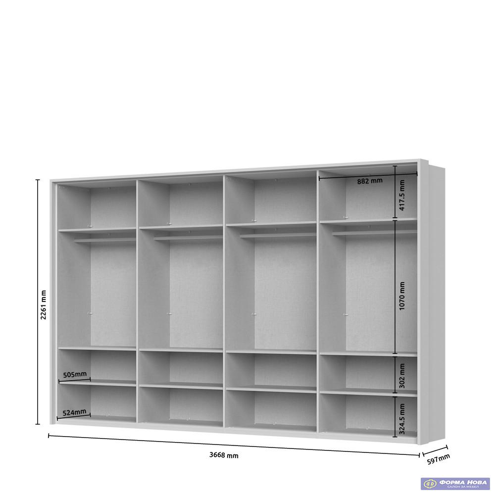 Плакар ОПЕРА П8Б/ОП