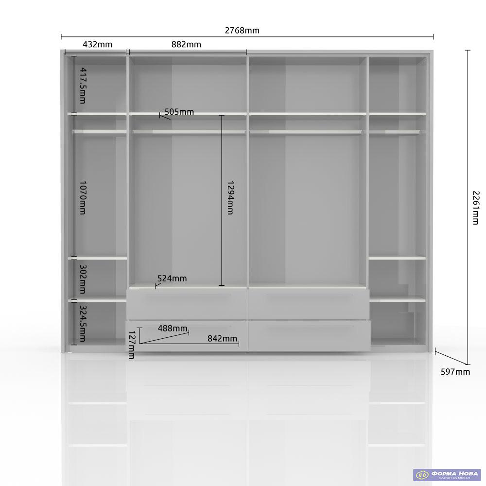 Плакар  ПИЈАНО П64А/ПН Јела 