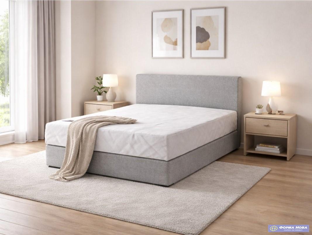 ФК МОНАКО 140 Винд 90 сива , со душек Ќим 