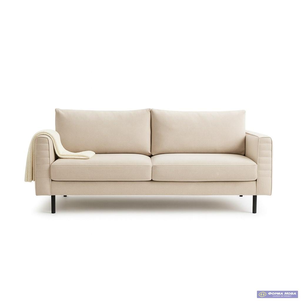 Лежај КОРН Е-71 беж/ нога храст ДС 