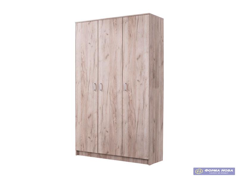 Ормар ХАНА 3К Сиви храст 9045 