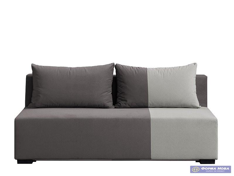 Лежај МИРЕЛО Штоф САНД 21 Сива/ Штоф САНД 82 Светло Сива 